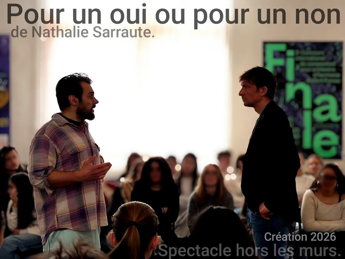 Dsden90's tweet photo. Une 2nde du lycée Courbet et la 4e CHAT du collège Châteaudun ont assisté au filage de "Pour un oui ou pour un non" et participé à un atelier autour de cette pièce de N. Sarraute jouée le soir même par les professeurs du Conservatoire Henri Dutilleux.
@acbesancon @DaugeJacques https://t.co/HBO0cld8ye