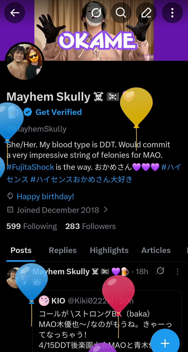 Mayhem Skully ☠ 🏴☠️ 💜🍺 tweet media