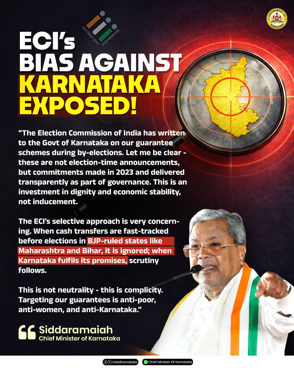 Siddaramaiah tweet media