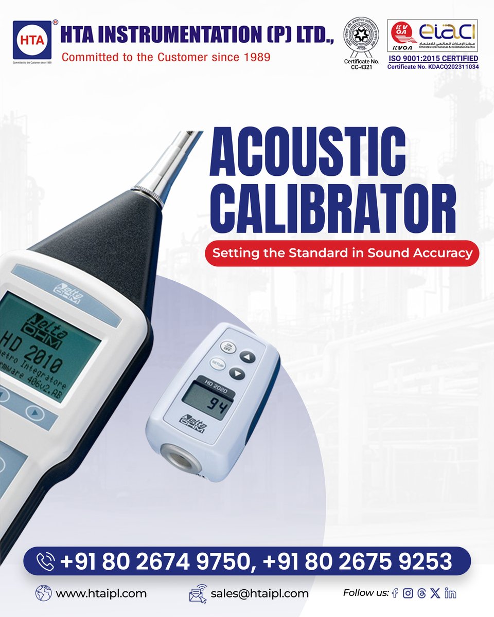 HTA Instrumentation Pvt Ltd tweet media