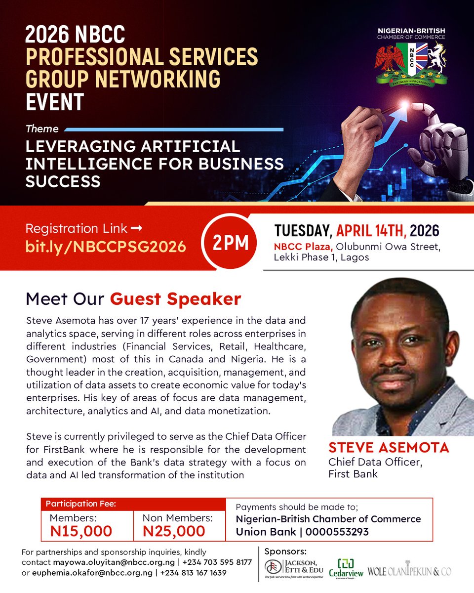 Nigerian-British Chamber of Commerce tweet media