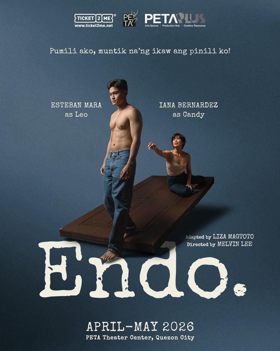 unSauLicited's tweet photo. ENDO is not just back. It still hurts.

PETA’s stage adaptation turns the 2007 film into something rhythmic, symbolic, and painfully current, with Jasmine Curtis-Smith, Royce Cabrera, and Iana Bernardez grounding it in something deeply human.

My review at Unsaulicited dot Blogspot dot com.

#ENDO #PETA #PhilippineTheater #TheaterPH #QuezonCity
