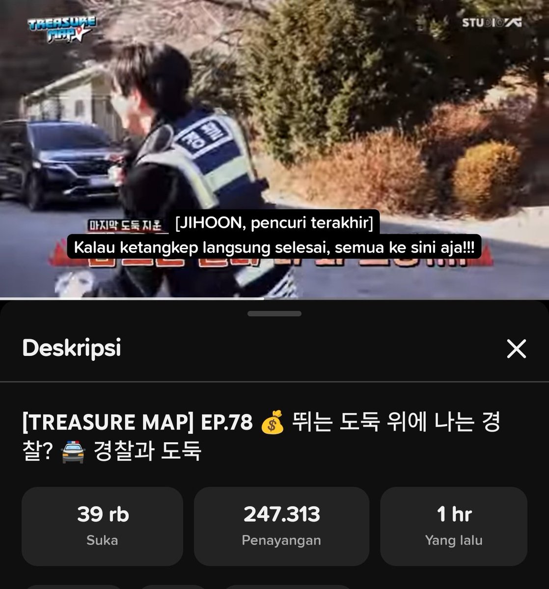 from99to05tme's tweet photo. AFTER 24 HOURS💰
We can hit almost 250K views 👏👏
Please keep streaming okay💕
🖇 https://t.co/48KVZFmdBU
RUN WITH TREASURE
#CATCH_ME_IF_YOU_CAN_EP78
#TREASURE #트레저
@treasuremembers https://t.co/xMUnu1DUC3