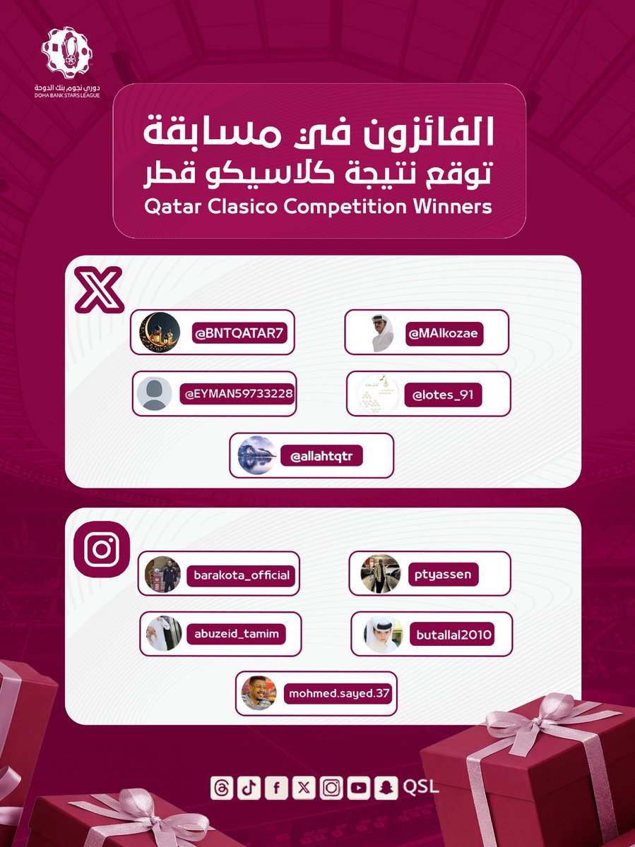 مؤسسة دوري نجوم قطر 🇶🇦 tweet media