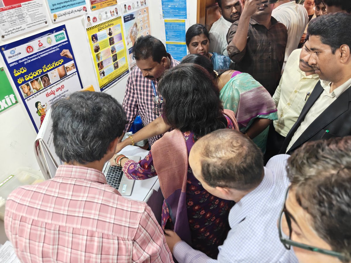 Under the 100-Day Campaign of the TB Mukt Bharat Abhiyaan, an Ayushman Arogya Shivir was successfully held in Gollapudi, NTR district, Andhra Pradesh.

Smt. Punya Salila Srivastava, Secretary, Ministry of Health &amp; Family Welfare (MoHFW), Government of India, inaugurated the