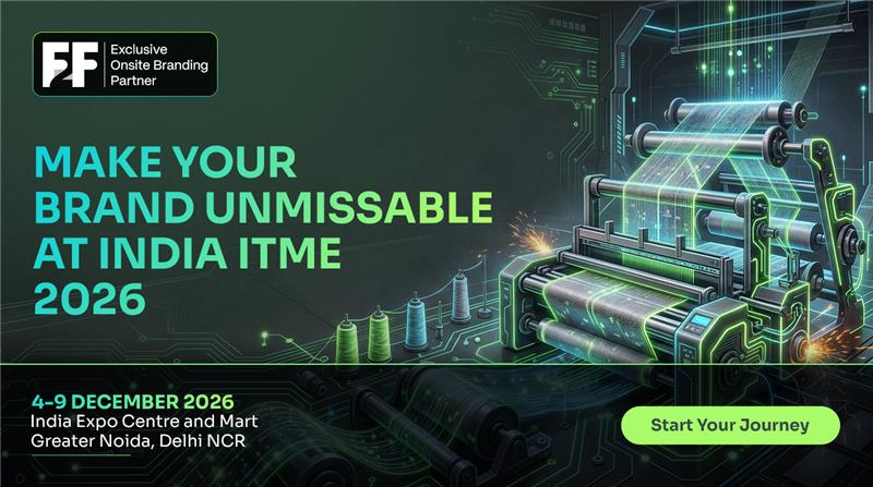 fibre2fashion's tweet image. Don’t just attend. Be remembered.

India ITME 2026 is where visibility turns into opportunity 🌍

Put your brand where the industry is watching 👀

🔗 Explore how your brand can stand out: campaigns.fibre2fashion.com/india-itme-ons…

#IndiaITME2026 #Textiles #Branding #B2B #Manufacturing