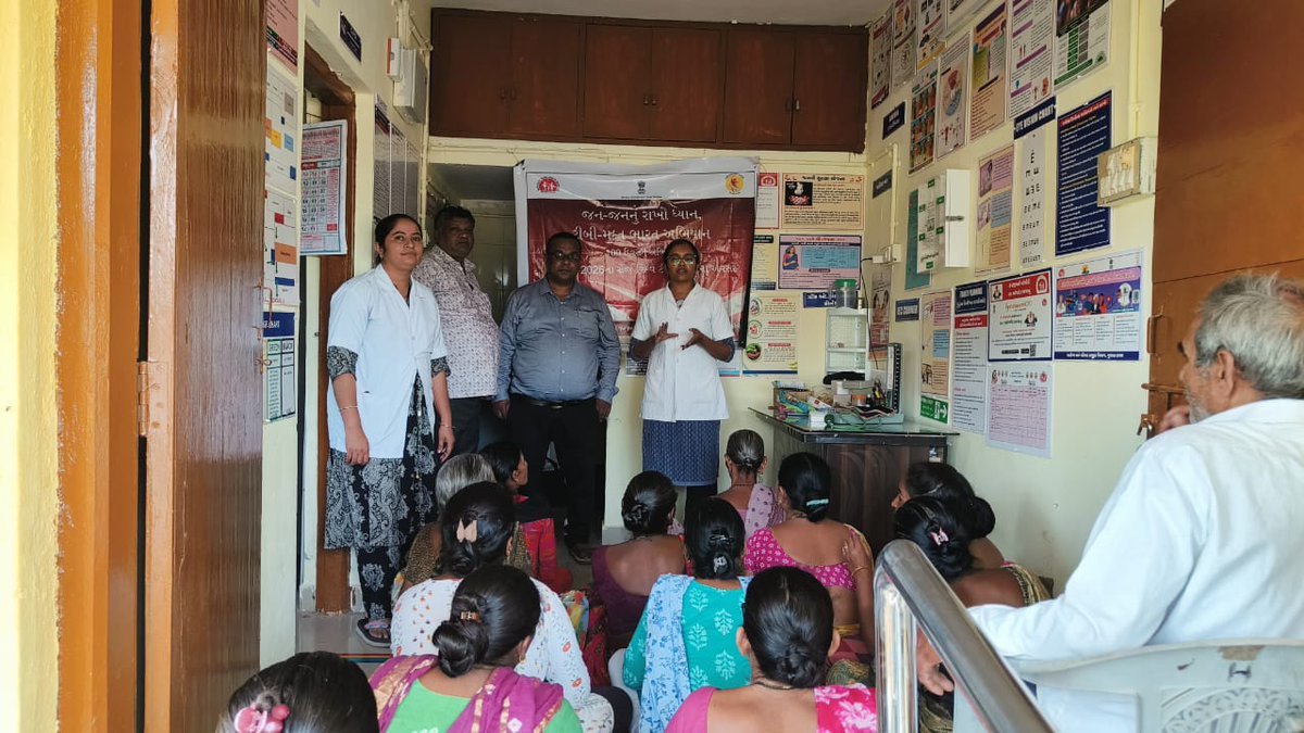 Health Department Navsari tweet media