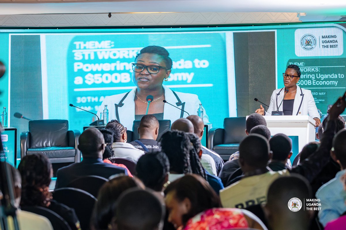 PyeparFaisal's tweet photo. What more to expect at the @stiuganda National Science Week includes;

- Live demonstrations in mobility, AI, biosciences, electronics, and consumer product innovation
- Investor roundtables and deal rooms
- Policy dialogues &amp; public forums
#MadeInUG | #STIWorksUG https://t.co/FNjCLBouQp