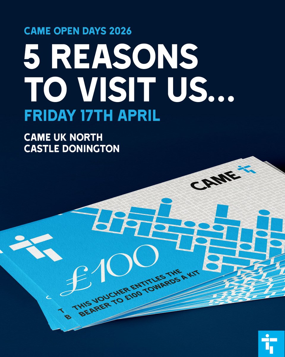 CAMEUK's tweet photo. Join us next week, Friday 17 April, in Castle Donington!

🔹Get hands-on with the latest technology
🔹£100 kit voucher for every registered visiting company
🔹Free breakfast or lunch
🔹Fully equipped training facilities
🔹Tours &amp; demonstrations

Book now: https://t.co/TI9MfCMX6r https://t.co/tXbKUPW5Ph