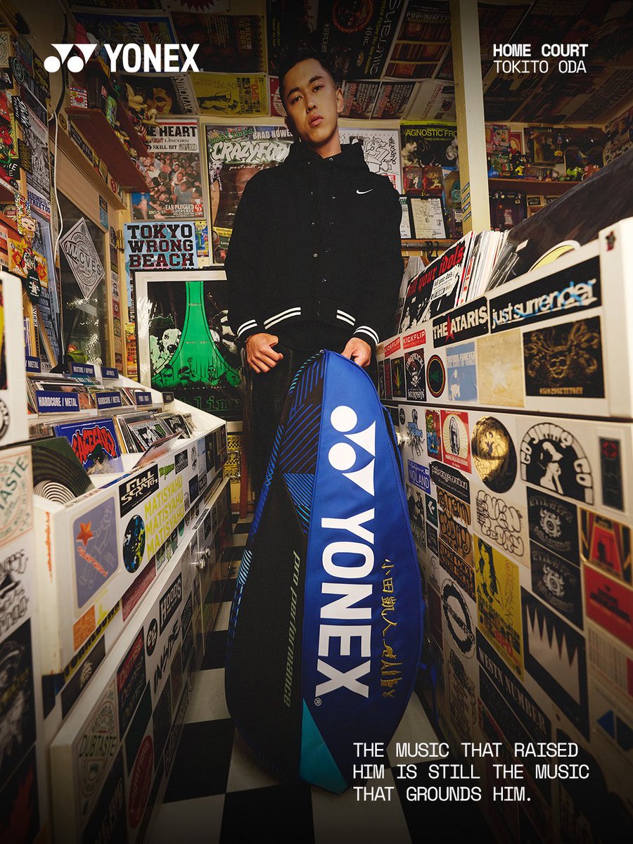 yonex_tennis's tweet photo. Pre-match playlist. 90s vibes.
#TimelessTokito #HomeCourt
#TokitoOda @OdaTokito https://t.co/fGF6EYaDa7