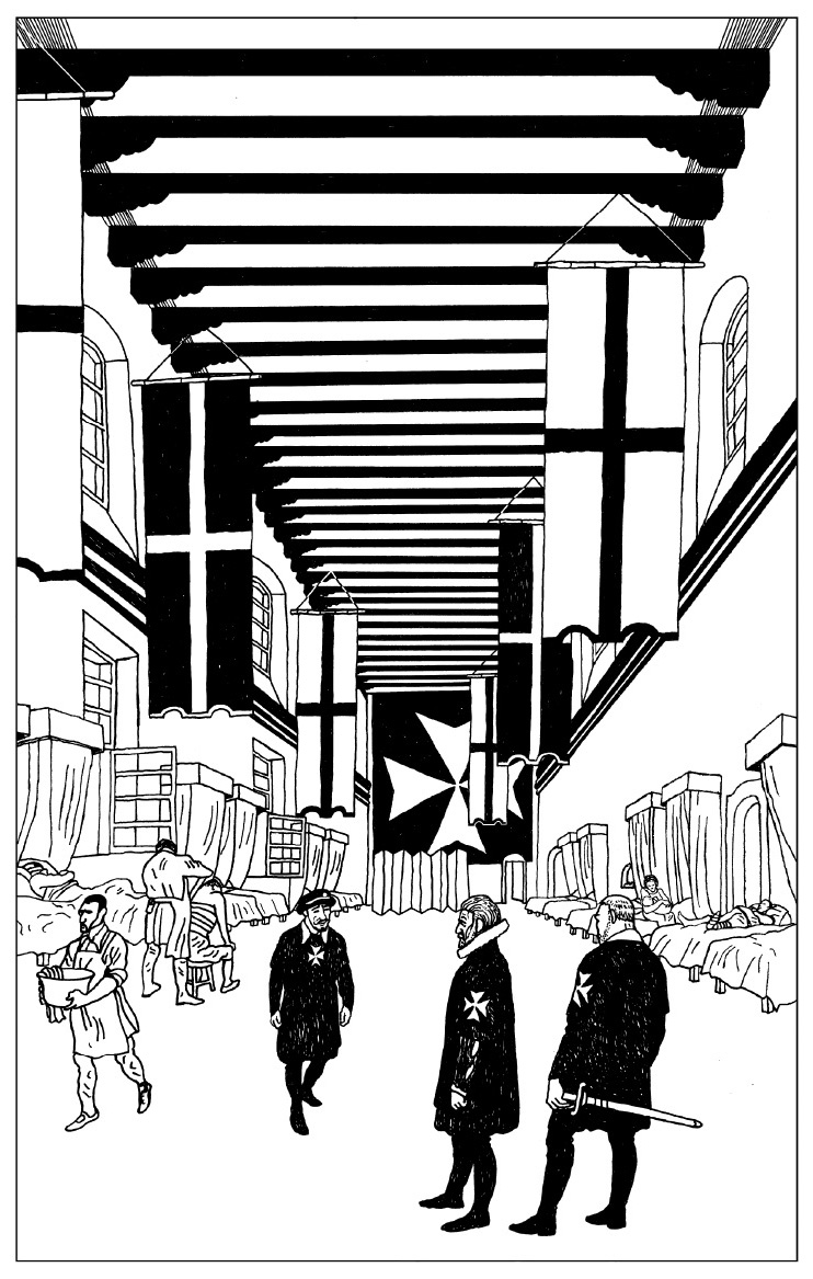 Siege 1565 meehancartoons.com Pages 30 - 31 #graphicnovel #comicbookart