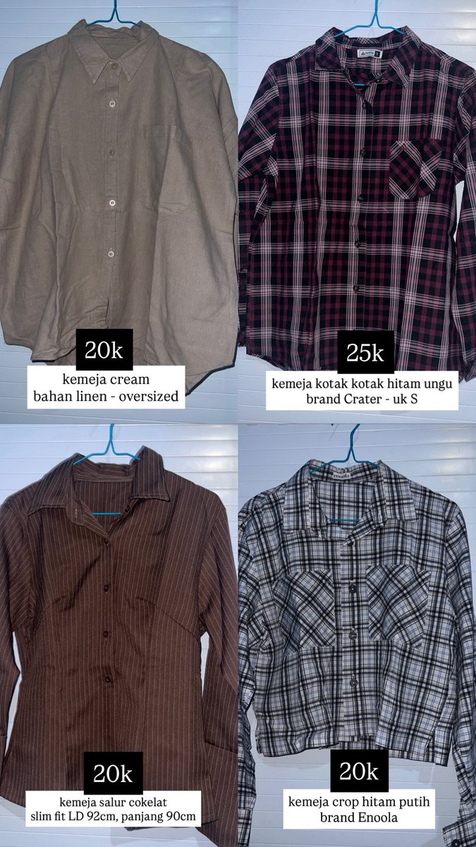 dumplingchz's tweet photo. preloved pemakaian pribadi, good condi
bisa ambil ke kos / cod sekitar undip, tanya detail boleh dm aja https://t.co/4DzcwOdGPR