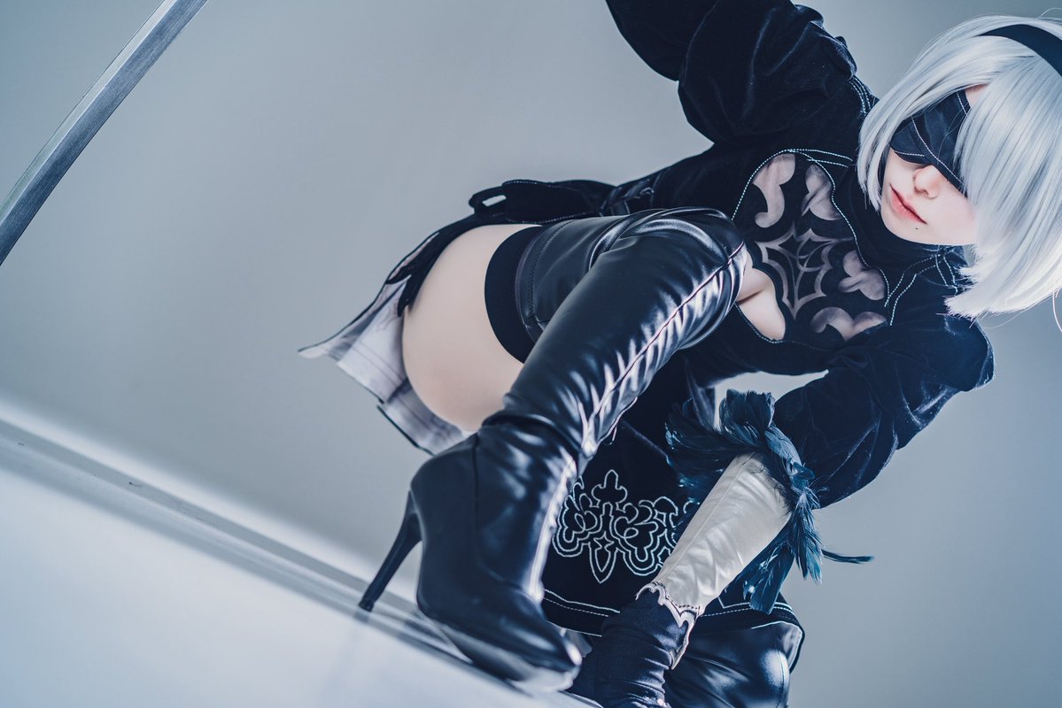pechico_cos's tweet image. ⚠︎cosplay

_モノクロの世界_
NieR:Automata ／ 2B

#2B #ニーア_コスプレ