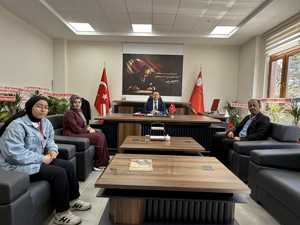 🏆 Harmanlı Ortaokulu öğrencisi Nida ERGÜN, Bilek Güreşi İl Müsabakalarında şampiyon oldu 💪

📍 Bölge Şampiyonası öncesi, öğrencimiz okul idaresiyle birlikte İlçe Milli Eğitim Müdürümüz Akif Torun’u ziyaret etti. 👏

<a href="/tcmeb/">Millî Eğitim Bakanlığı</a> <a href="/Yusuf__Tekin/">Yusuf Tekin</a> <a href="/adiyamanmem/">Adıyaman İl Millî Eğitim Müdürlüğü</a> <a href="/ali_tosun77/">Ali TOSUN</a> <a href="/akiftorun02/">Akif TORUN</a>