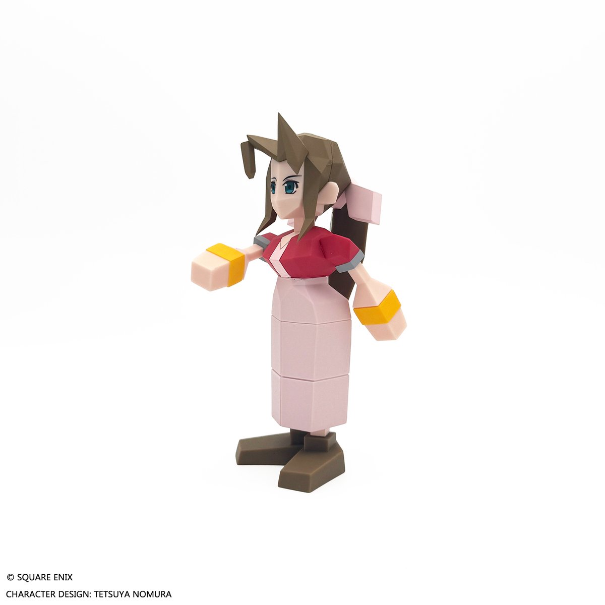 FF7 ポリゴンフィギュア FF7』セフィロス・ザックスの“ポリゴンフィギュア”が登場