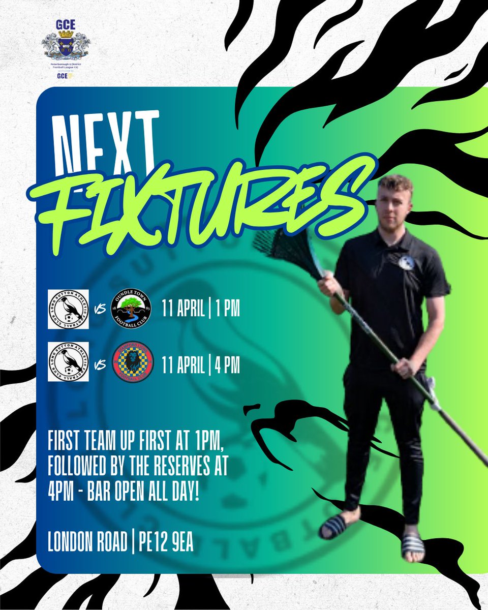 Lsafc84's tweet photo. Next Matches! ⚫⚪⚽

It's a football double header at London Road this weekend 💥

⏰ 1pm | The First Team take on Oundle Town First Team. 

⏰ 4pm | The Reserves host Stamford Lions Reserves.

All support is truly appreciated 🙏 https://t.co/YEz8WmC9QL