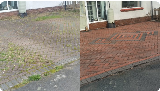 chesterclean's tweet photo. PATIO CLEANING - DRIVEWAY CLEANING  

Covering Chester &amp; area.  

https://t.co/3mEffENa0O 

Tel ,Text or WhatsApp : 07727 261690  

#Chester #PressureWasing #PressureCleaning https://t.co/FCG9HhFaYd