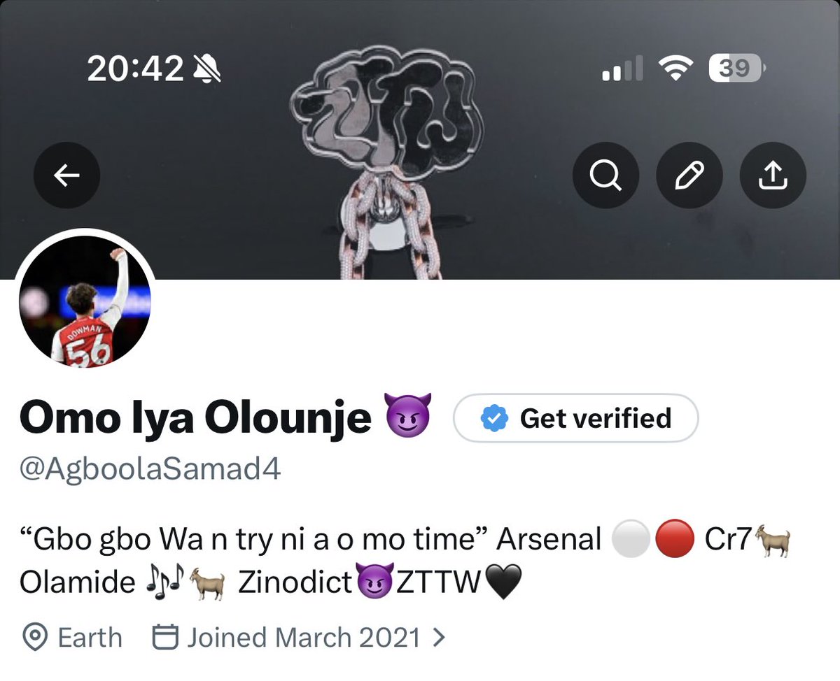 Omo Iya Olounje😈 tweet media