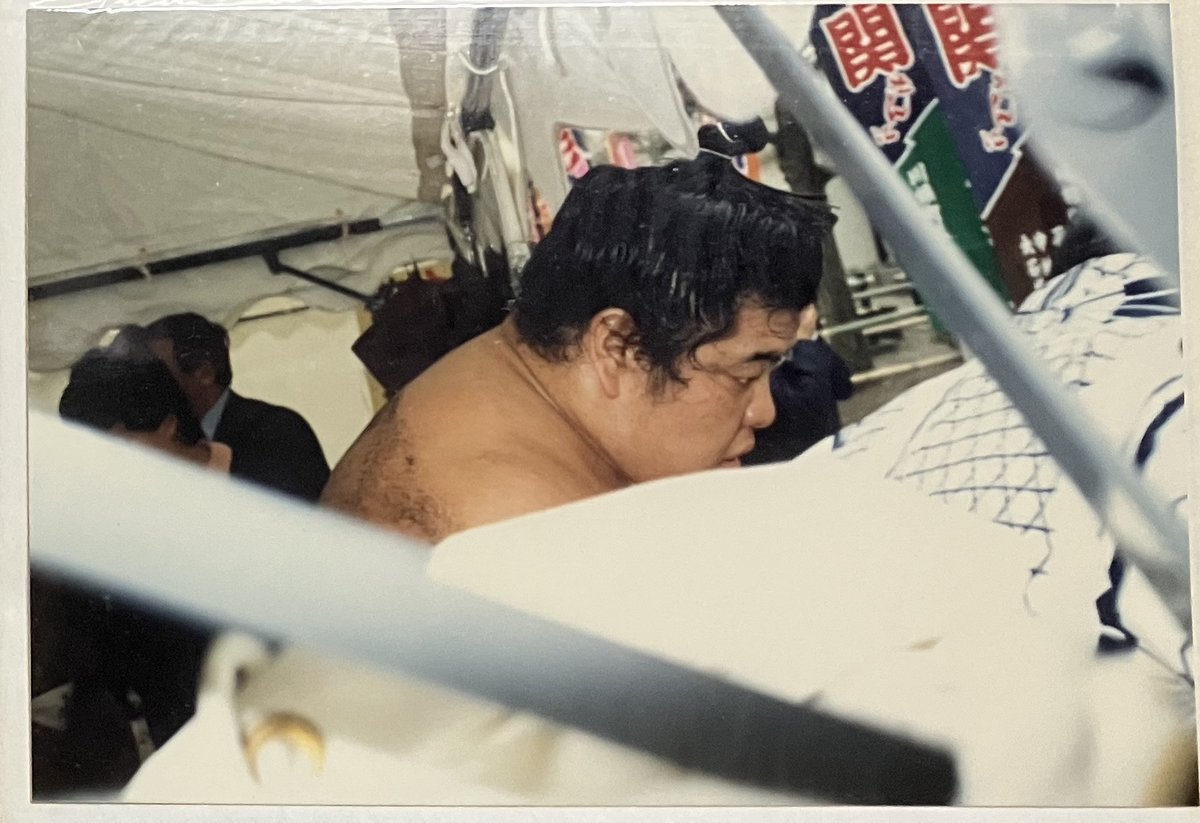 ともに関脇だった保志(21歳)と大乃国(22歳)。 千代の富士 29歳 北天祐 