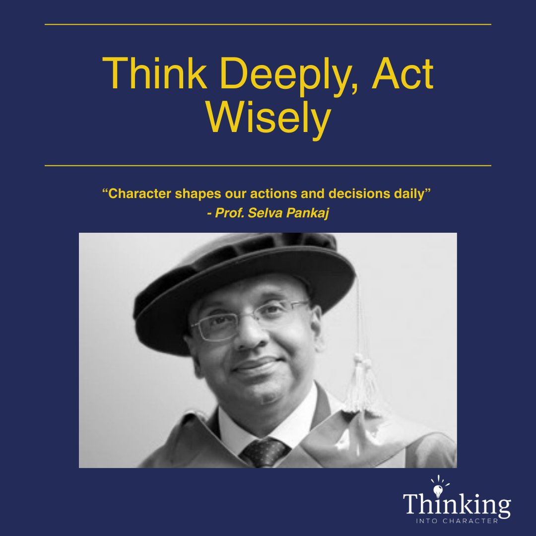 IntoThinking's tweet photo. Meet the mind behind the movement. Prof. Selva Pankaj’s TiC program helps students and professionals "make the impossible happen". It’s time for inside-out education. 

#RegentGroup #EducationRevolution https://t.co/knPThfnsVY