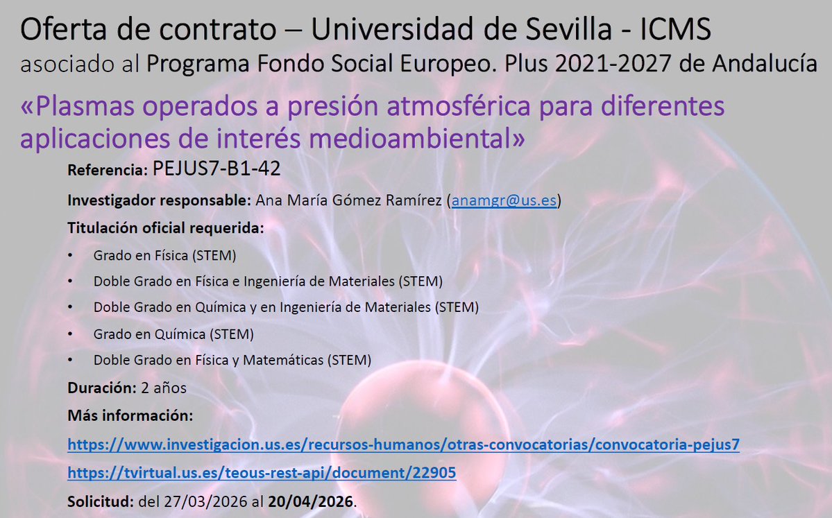 Instituto de Ciencia de Materiales de Sevilla-ICMS tweet media