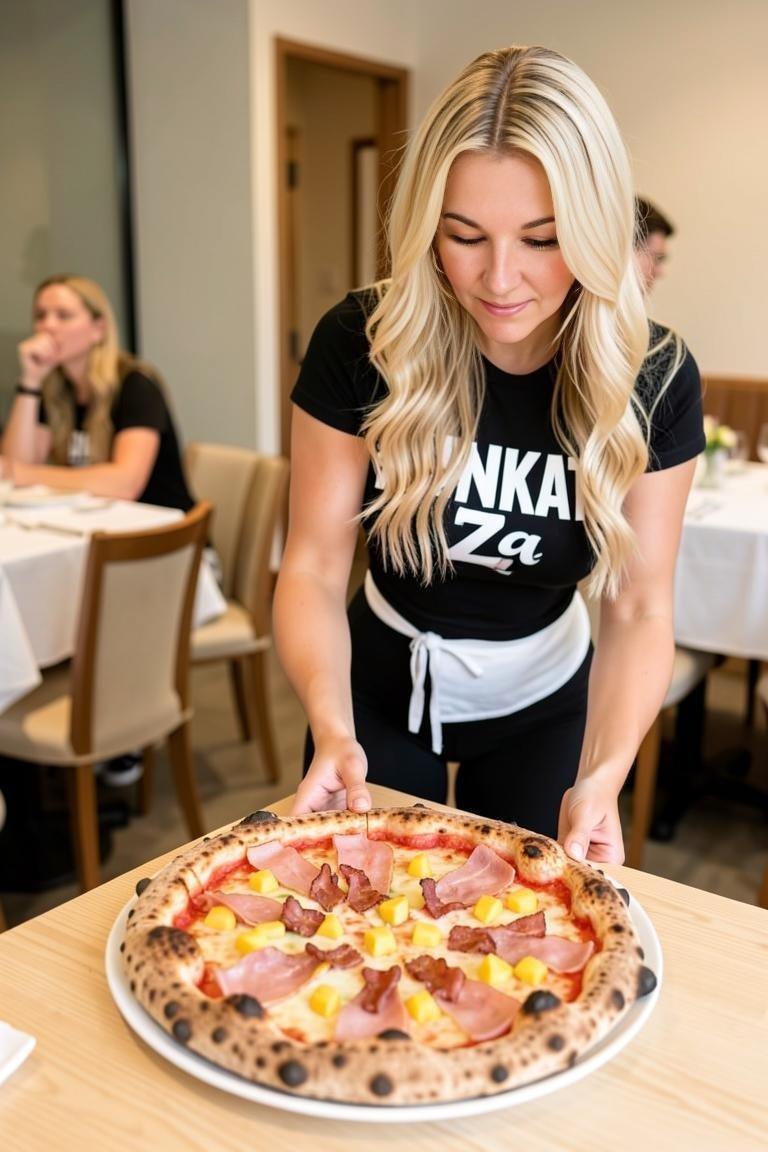 FunKatComix's tweet image. Today I woke up and chose violence 😂💋 #pizza #pizzalover #thursdayvibes