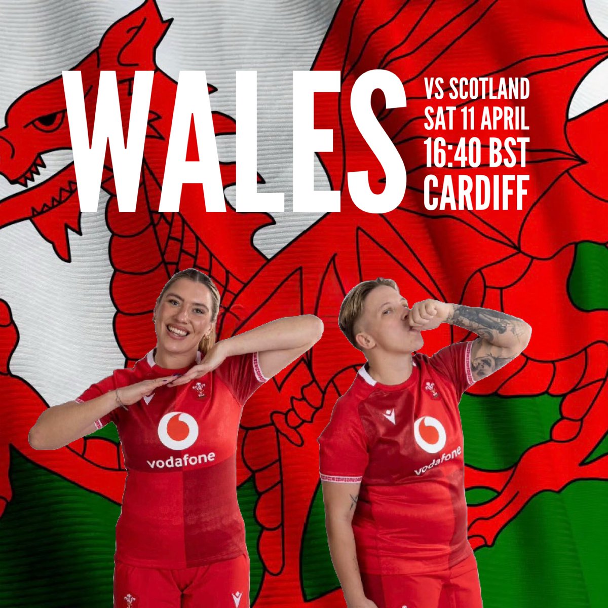 RugbySaracens's tweet photo. 🏴 Two for Wales
Saracens Women’s Georgia Evans and Donna Rose have been named as replacements for Wales vs Scotland on Saturday.
#SarriesFamily ⚫️🔴 #PobLwc https://t.co/6AhIZ97XEY