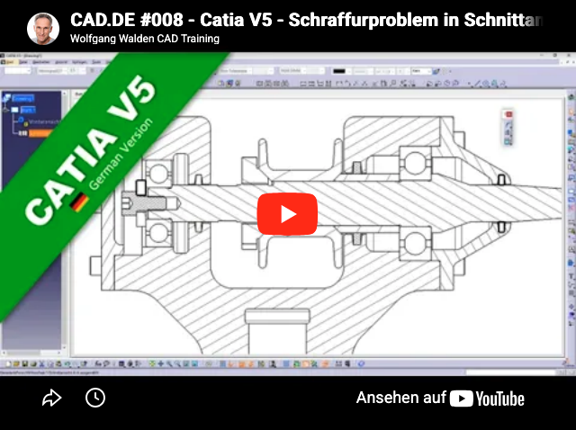 CADdeNewsletter's tweet photo. https://t.co/aGC4l93P54 CATIA V5: Schraffurprobleme in Schnittansichten #CAD #CATIA #CATIAV5 @walden_wolfgang https://t.co/MZKI3EO2L1