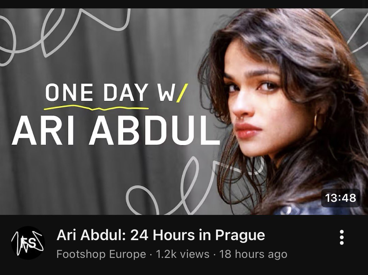 ellaboh's tweet photo. ella boh is featured in footshopeurope’s latest youtube video with ari abdul!! https://t.co/g1wOC34Xh9