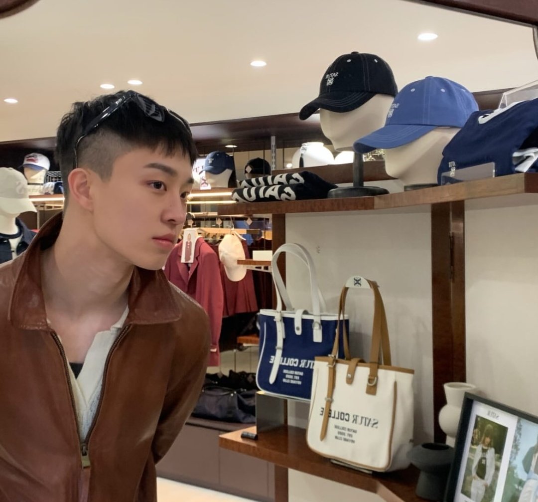 rakwon w his peaky blinders haircut