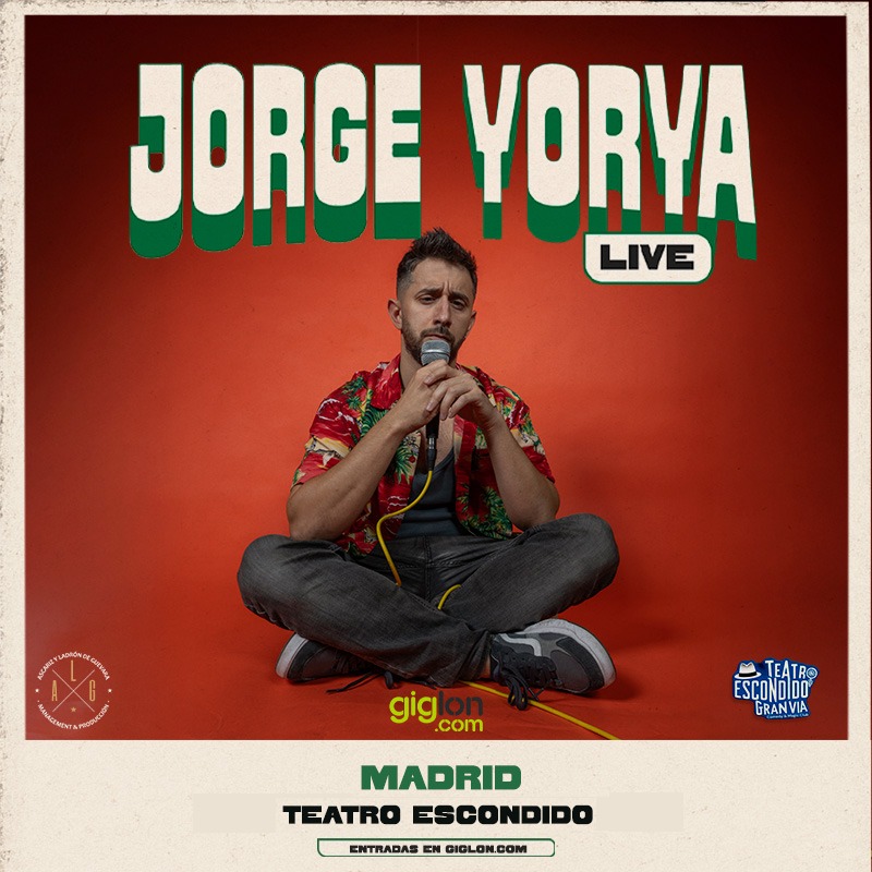 ALGmanagement's tweet image. ¡Si estás por Madrid no tienes excusa! @JorgeYorya  en el Teatro Escondido

📅26/04
📅09/05
📅17/05
📅21/06
🕗18:30

🎟️​Entradas en lnk.bio/alg_management

#entretenimiento #cultura #monologo #comico #teatro #gira #tour #ALG #standupcomedy #humorenvivo #madrid #planespormadrid