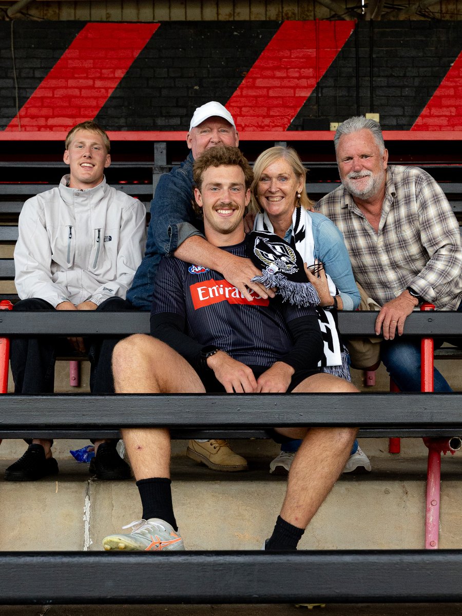 The family of debutant Angus Anderson were at our Captain’s Run this ...