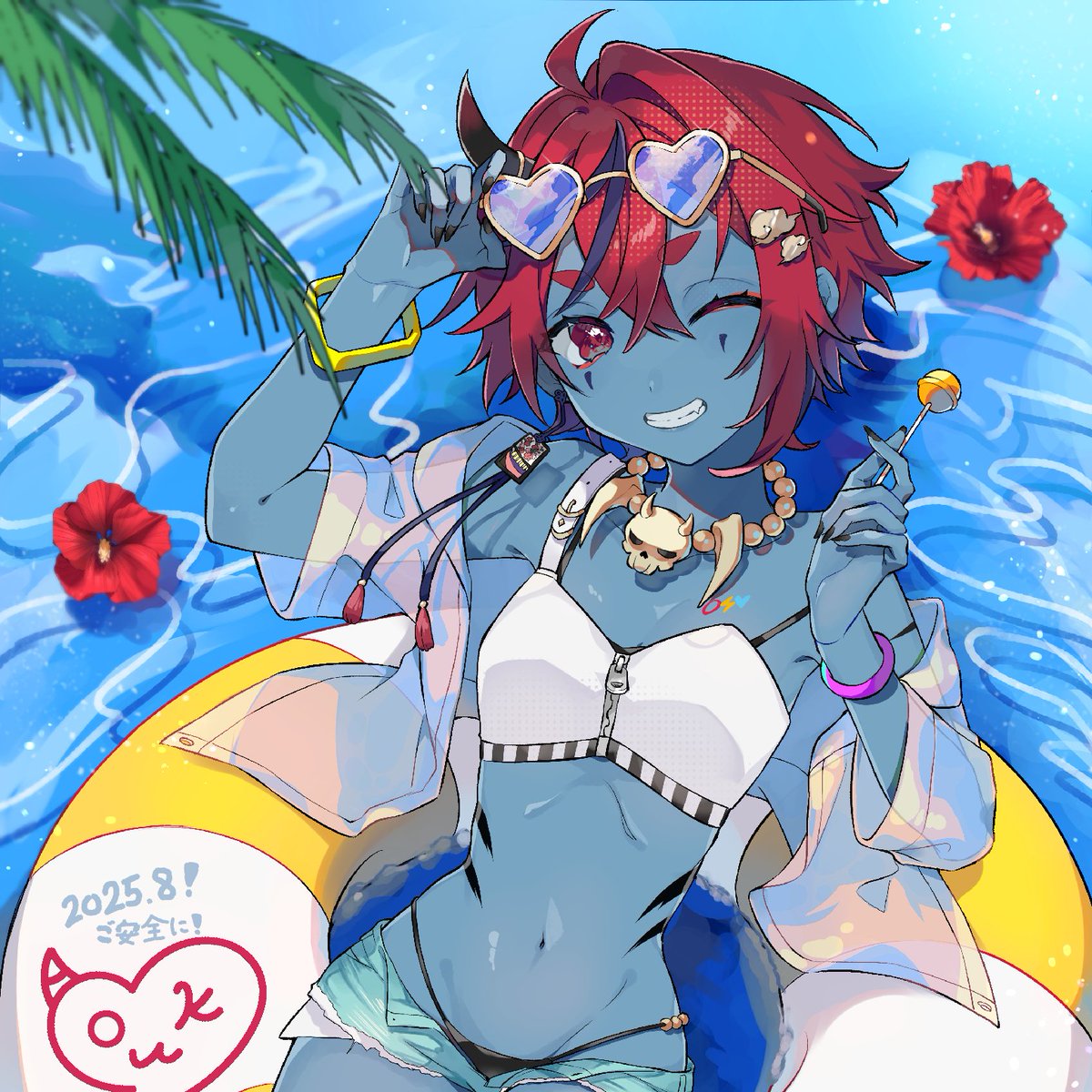 藍上桜華⭕️⚡️💙5/10誕生日🎂 tweet media