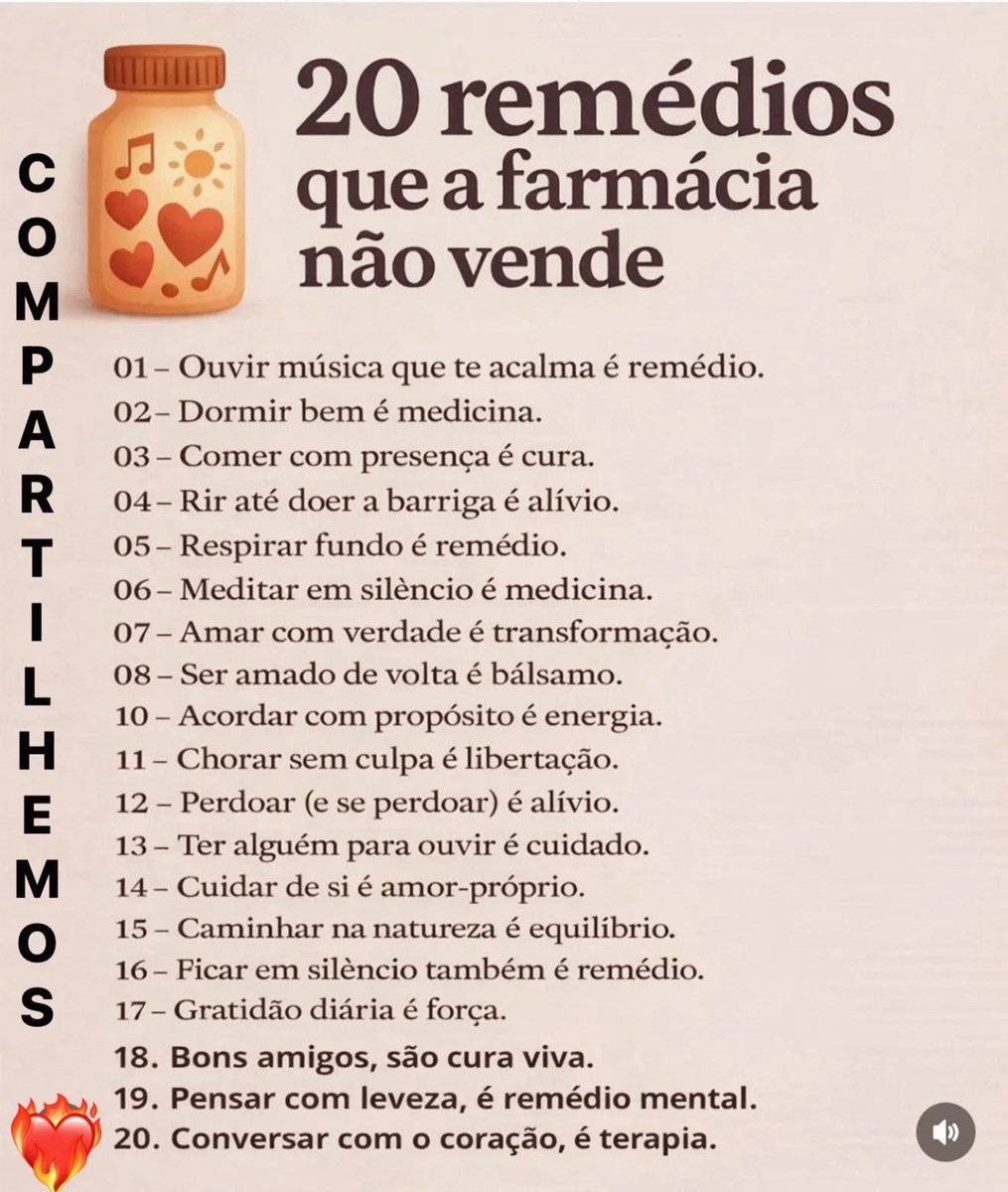 pemarcelorossi's tweet image. Amados 
QUINTA-FEIRA DA OITAVA DA PÁSCOA 🙌🙌🙌
ORAÇÃO 🙏 PELA SAÚDE ❤️‍🩹❤️‍🩹❤️‍🩹
Hoje, ao vivo, às 8 horas da
manhã, pela RÁDIO no programa
MOMENTO DE FÉ!!!
Ou pelo SPOTIFY (Gravado)
Avisem a #familia #amigos
#fé
JÁ DEU TUDO CERTO 🤲🙌🙏✝️
A ORAÇÃO 🙏 TEM PODER !!!
Eu sou vitorioso