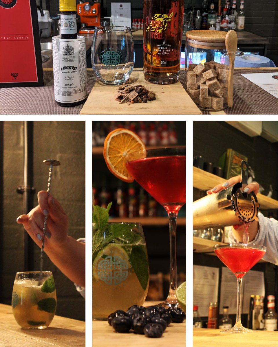 Spirit_of_Wales's tweet image. Want to shake cocktails like a pro?
Join our Cocktail Masterclass and learn to mix incredible drinks using our Welsh spirits.
Perfect for date nights and group bookings.
👉 spiritofwales.com/product/cockta…
#CocktailMasterclass #VisitWales #SpiritOfWales