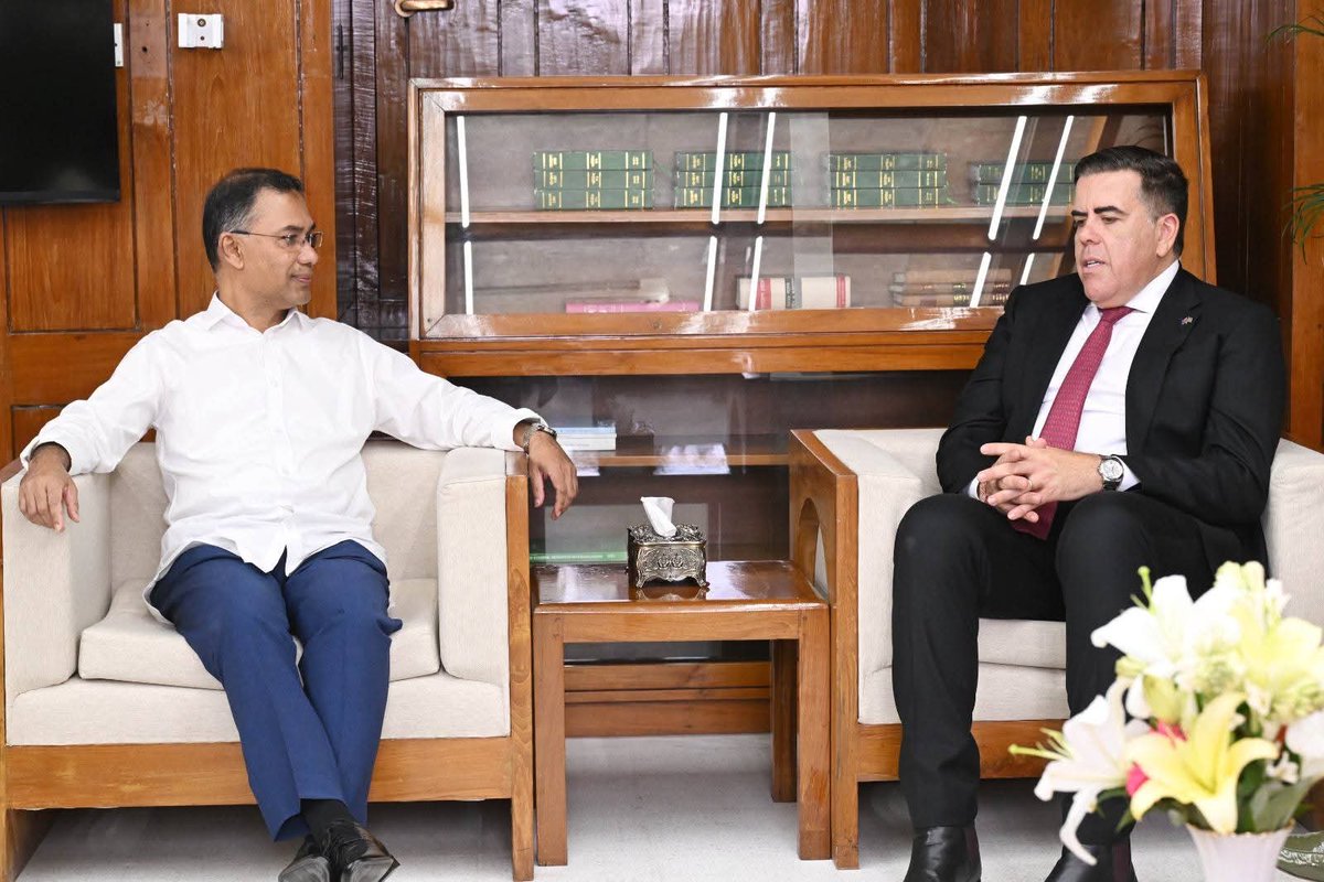 bdbnp78's tweet image. A delegation led by Hon. Milton Dick MP, Speaker of the Australian House of Representatives, paid a courtesy call on BNP Chairman and Honorable Prime Minister Tarique Rahman today at the National Parliament Secretariat.

#PM #TariqueRahman #BNP #Bangladesh #Australia #Diplomacy