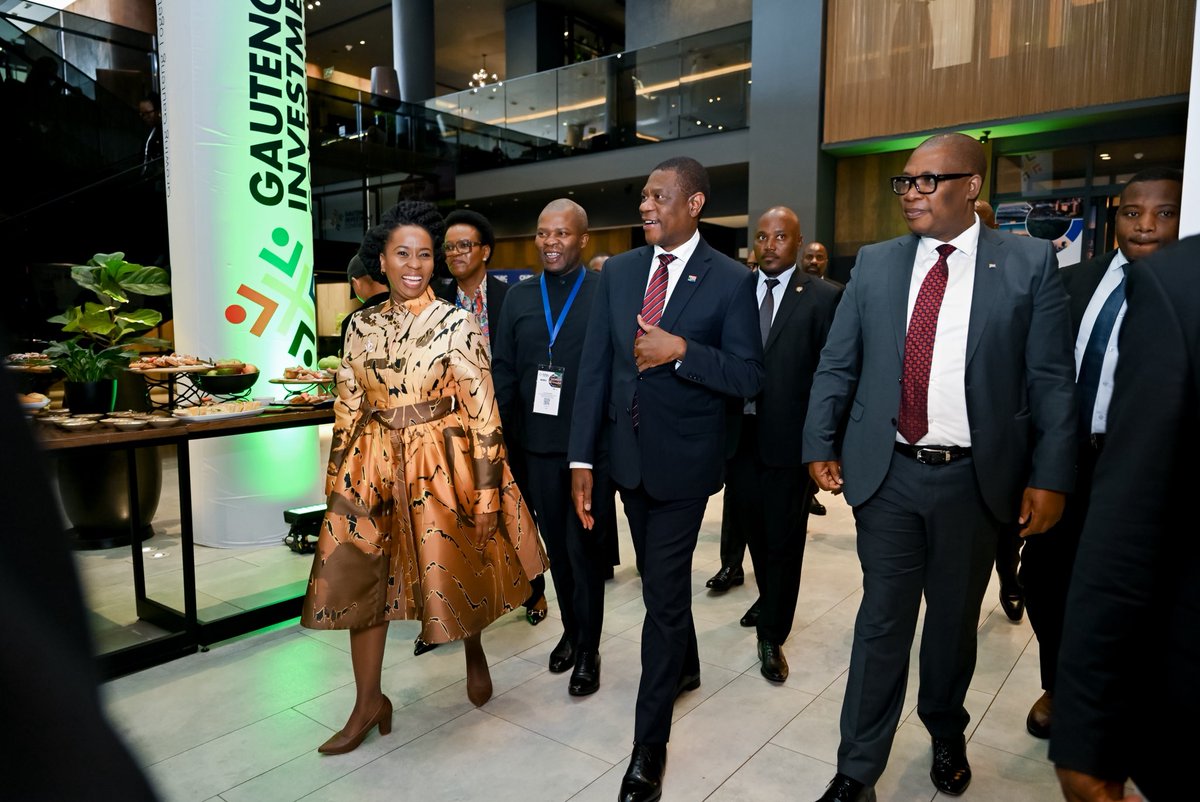 “We are working to:

• Speed up project delivery
• Reduce barriers to investment
• Partner with business to drive growth

Our message is clear:

South Africa is open for business  and Gauteng is ready.” - Vice President  of South Africa <a href="/PMashatile/">Paul Mashatile🇿🇦</a> 

#GautengInvestment #GGDA