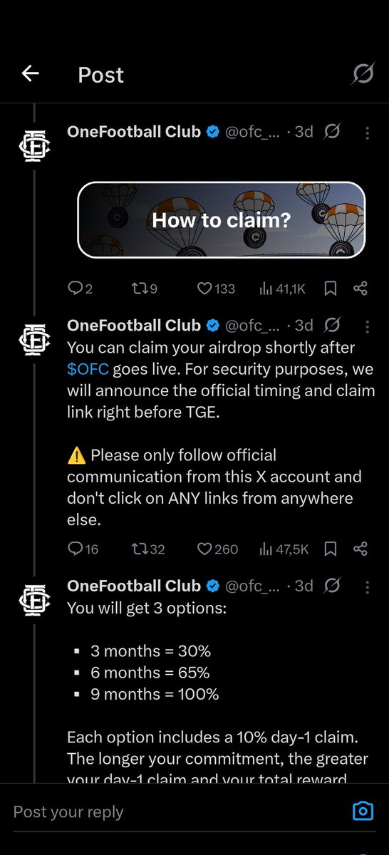 xillustrious__'s tweet photo. @ofc_the_club @okx @Revolut @Gate @kucoincom @Bit2Me_Global @AerodromeFi Hell yeah, shortly after 1 month https://t.co/wZmZetztgl