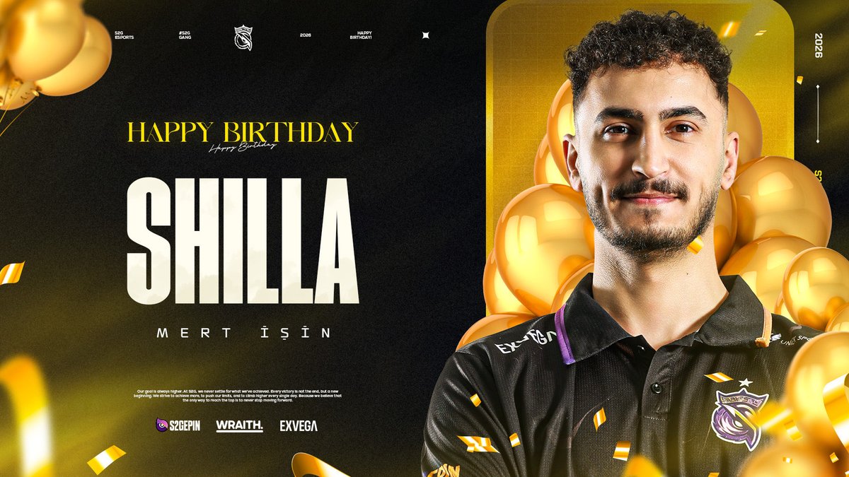 S2GEspor's tweet photo. Bugün PUBG oyuncumuz Mert "Shilla" İşin doğum günü! 🎂

Doğum gününü hep beraber kutladık! Kendisine mutlu anılarla dolu, birlikte nice şampiyonluklar yakalayacağımız yeni bir yaş dileriz. 💜 https://t.co/GW139mJnc9