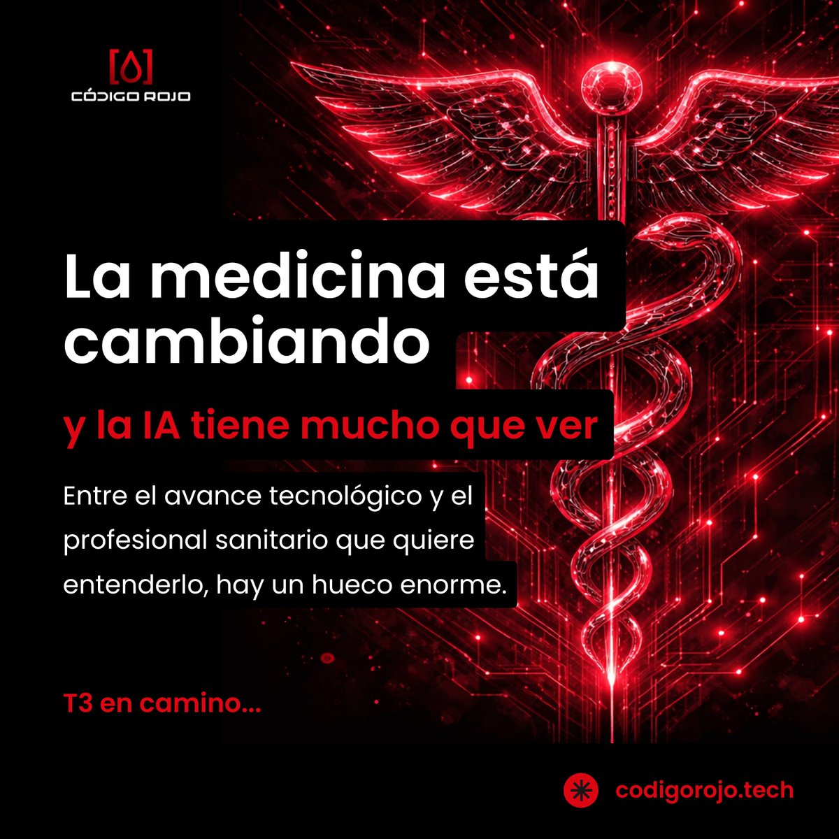 CodigoRojo_IA's tweet photo. La medicina está cambiando más rápido de lo que se enseña.

Nuevos modelos. Nuevos algoritmos. Nuevos debates. Y muy pocos espacios para entender qué está pasando de verdad.

Eso está a punto de cambiar, de nuevo.

🔴 Código Rojo vuelve. T3 en camino... https://t.co/z2PDH7vH5n
