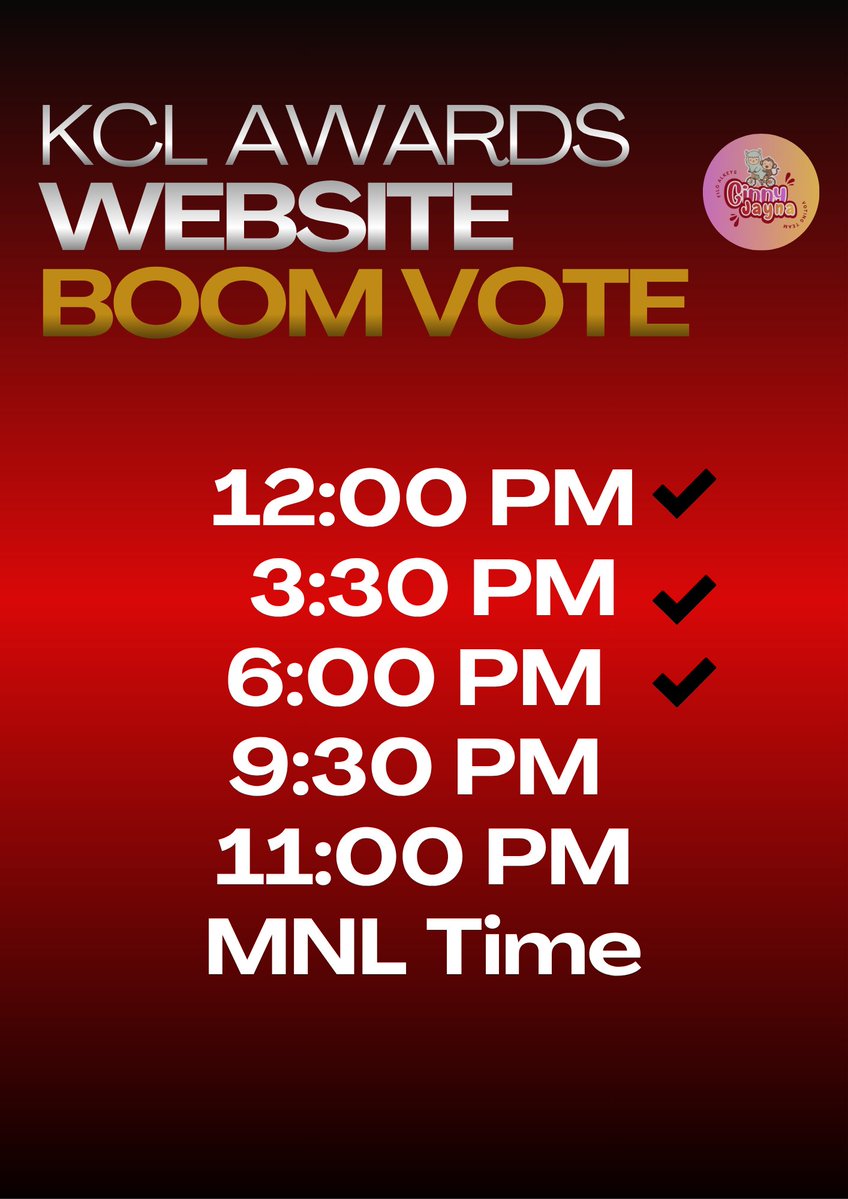 GinJay Filo Voting Team tweet media