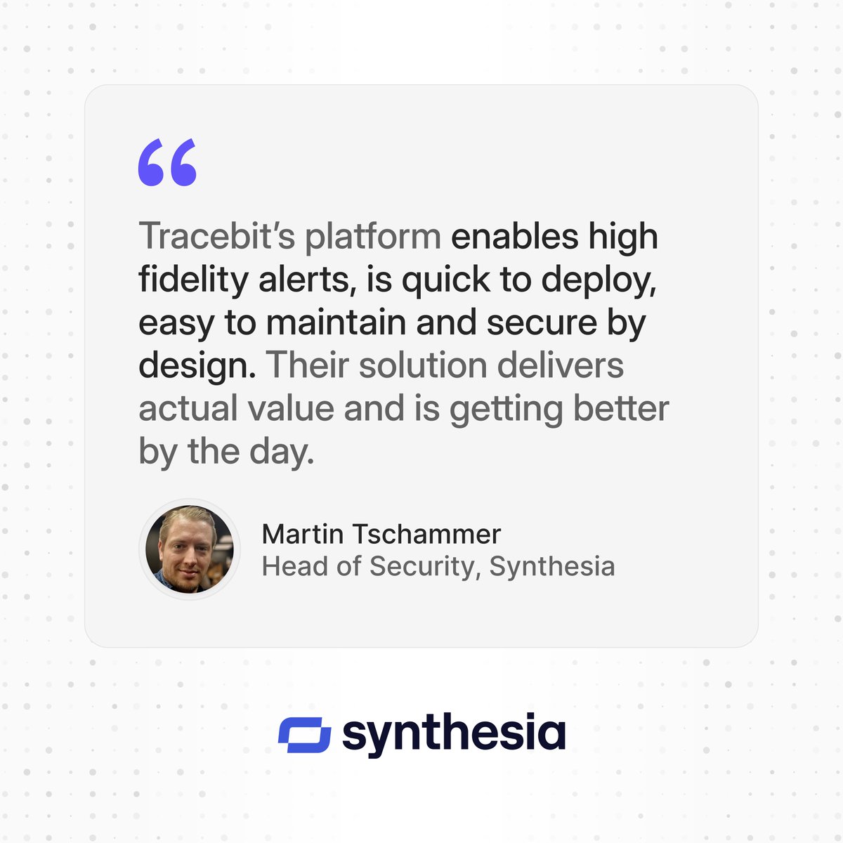 Tracebit tweet media
