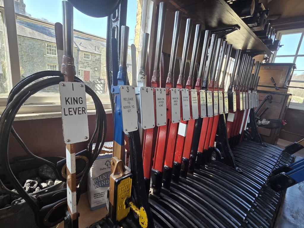 There's a lever in Levisham signalbox that was last pulled in 2023, and the previous occasion   was back in 1937.
<a href="/nymr/">North Yorkshire Moors Railway</a>