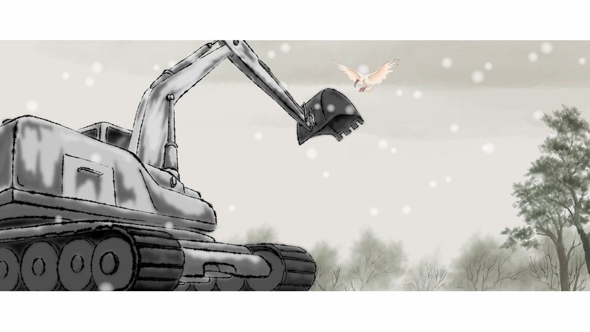 paris_shorts's tweet photo. The Crested Ibis by Guisheng Zhao

A female crested ibis fiercely fought against a excavator to protect the bird eggs that had not yet hatched. https://t.co/PTue2Lor2p