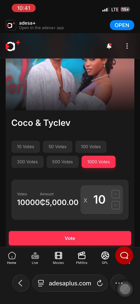 pepermouth's tweet image. To everyone that came through with the emergency voting this is the receipt may God bless you all abundantly Tyclev and Coco appreciate 🙏🏻 we will go again tomorrow morning #PerfectMatchextra #tyco #coco #tyclev we are no more defending our success will be our response