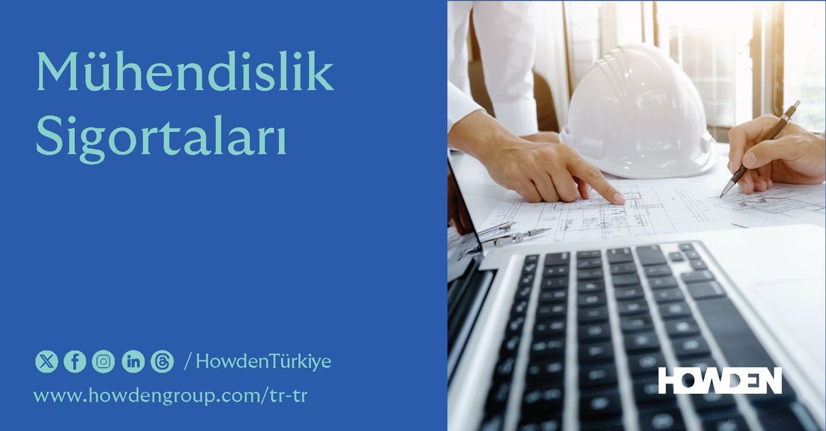 HowdenTurkey's tweet photo. Riskleri Yönetmenin En Güçlü Yolu: Mühendislik Sigortaları

Howden Türkiye olarak global uzmanlığımızı lokal deneyimimizle birleştiriyor, müşterilerimizin ihtiyaçlarına özel çözümler geliştiriyoruz. 

info@howden.com.tr 
#Howden #HowdenTürkiye #MühendislikSigortaları #Engineering https://t.co/XoTjUyTyRi