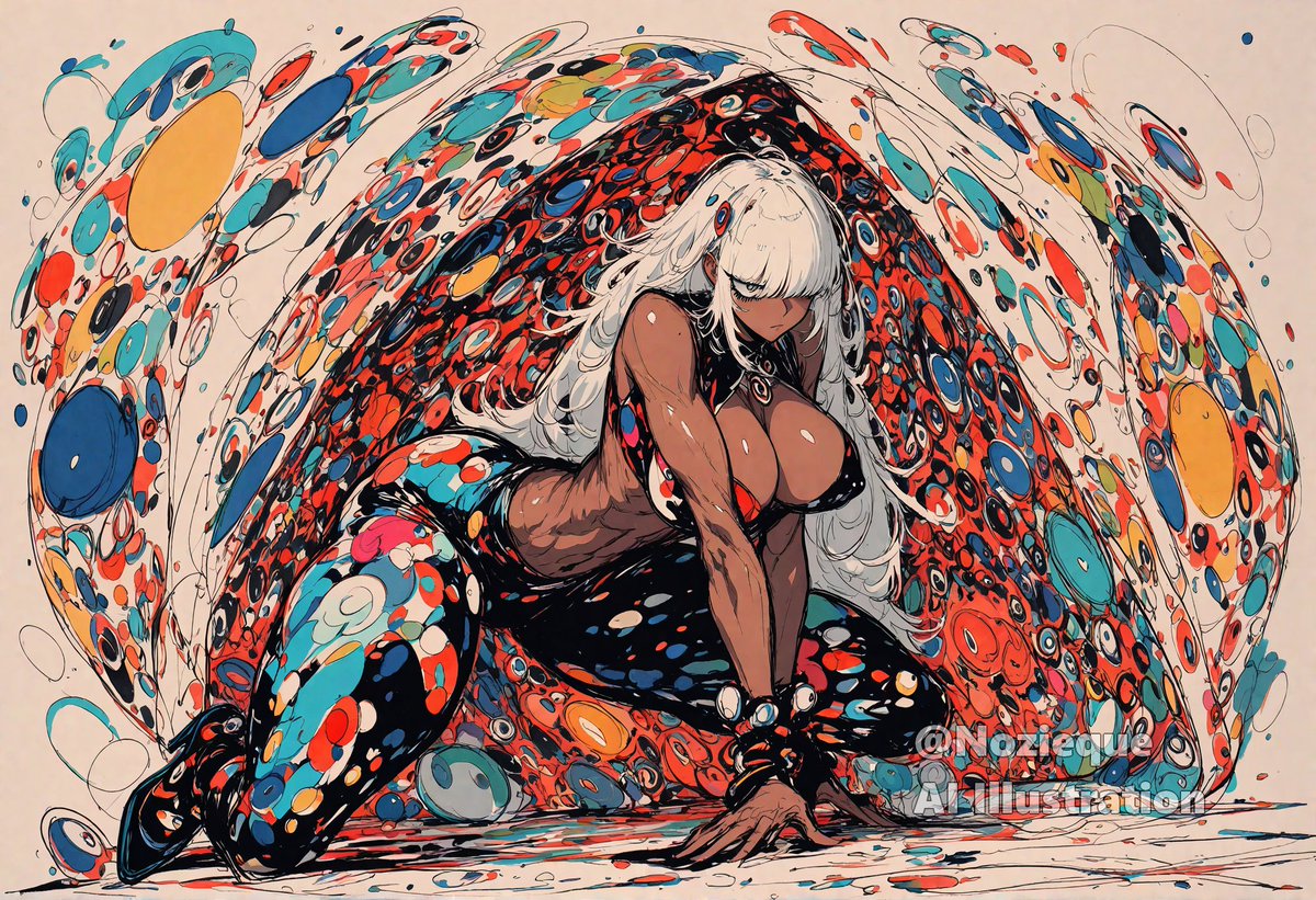 Nozieque's tweet photo. サイケな褐色腹筋お姉さん
#AIart #AIillustrations #AIイラスト https://t.co/5dHYfVgNxr