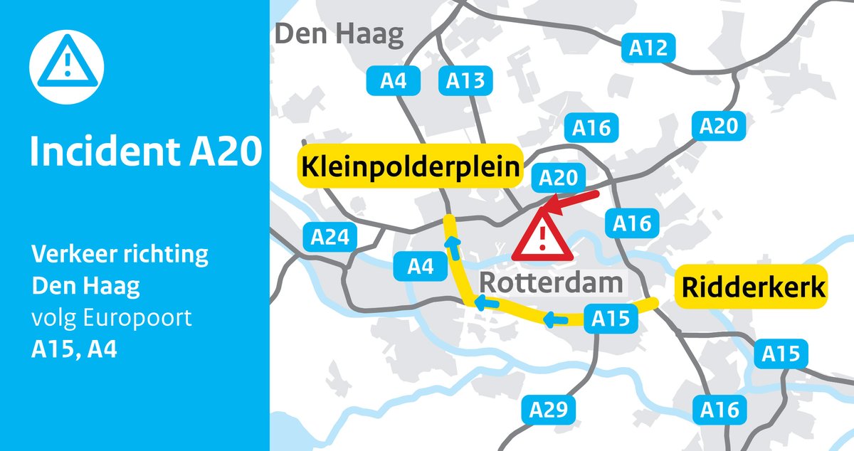 Rijkswaterstaat Verkeersinformatie tweet media