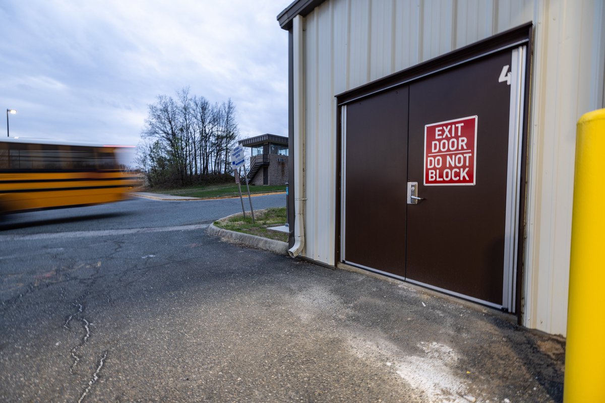 ComdorLLC's tweet photo. Gearing up for another season of school projects! Commencing with Potomac Transportation Center which services the buses throughout Prince William County.  Shortly we will begin phase 3 of our collaboration with Fairfax County Public Schools to ensure safe and secure vestibules. https://t.co/DMsXYSEdjp