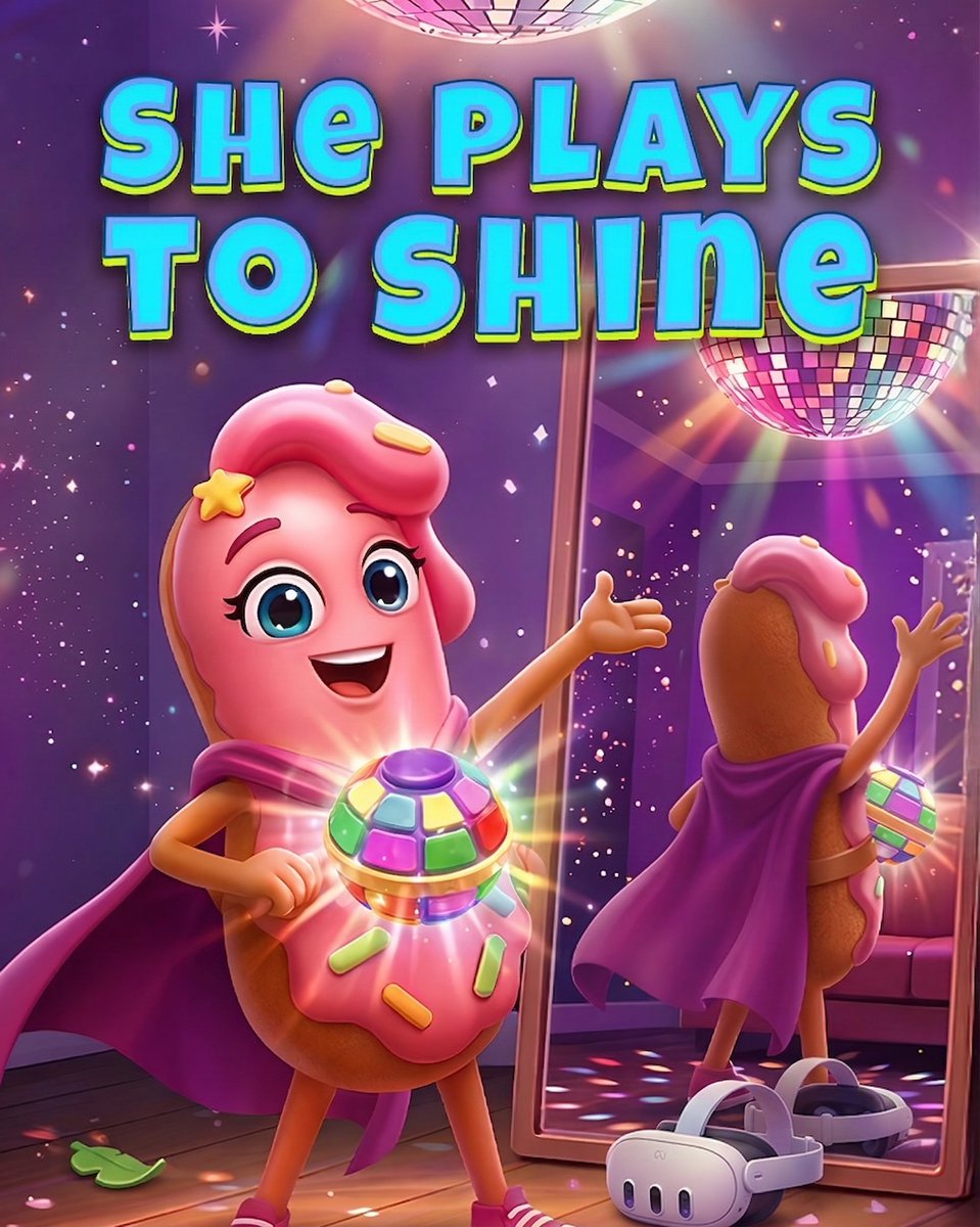 jollycovr's tweet image. 𝐑𝐎𝐒𝐈𝐄 𝐬𝐭𝐞𝐚𝐥𝐬 𝐭𝐡𝐞 𝐬𝐩𝐨𝐭𝐥𝐢𝐠𝐡𝐭! 

Bold, expressive, and full of sparkle✨
She turns every move into a performance and every level into a grand finale.

Choose Rosie and turn every level into a dazzling showstopper.

#JollyMatch3MR #VRgaming #character #Quest3